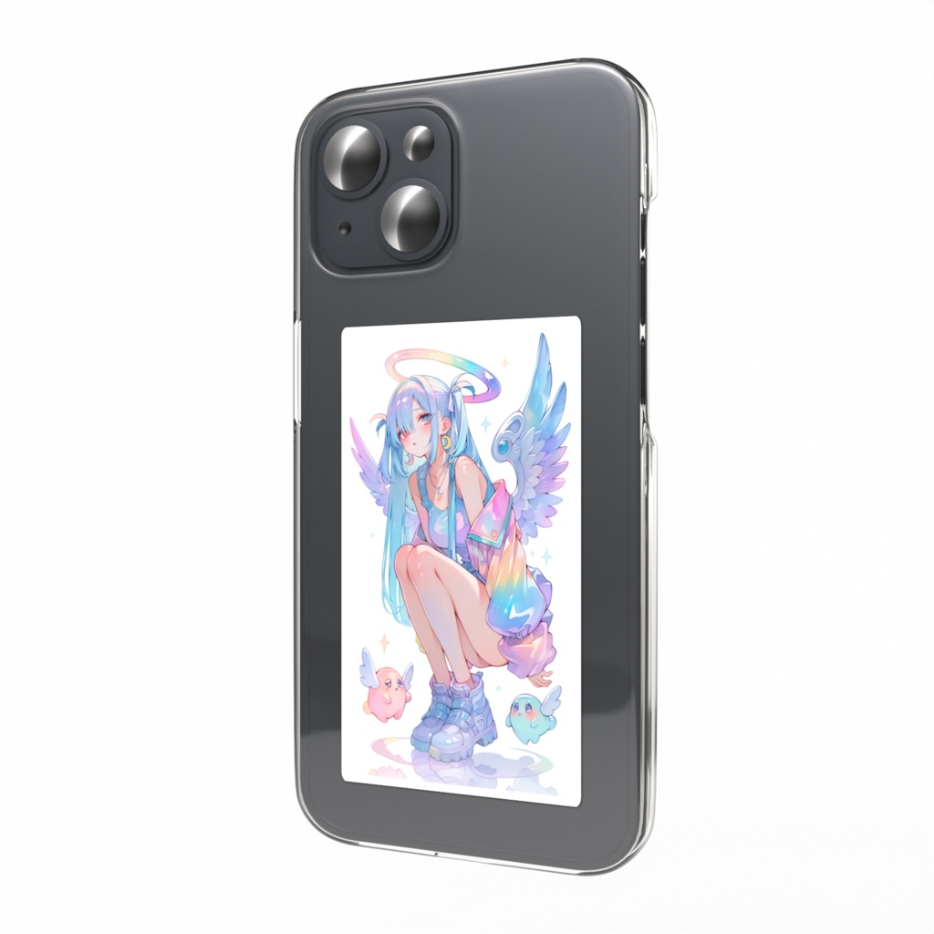 怜 パステル スマホステッカー