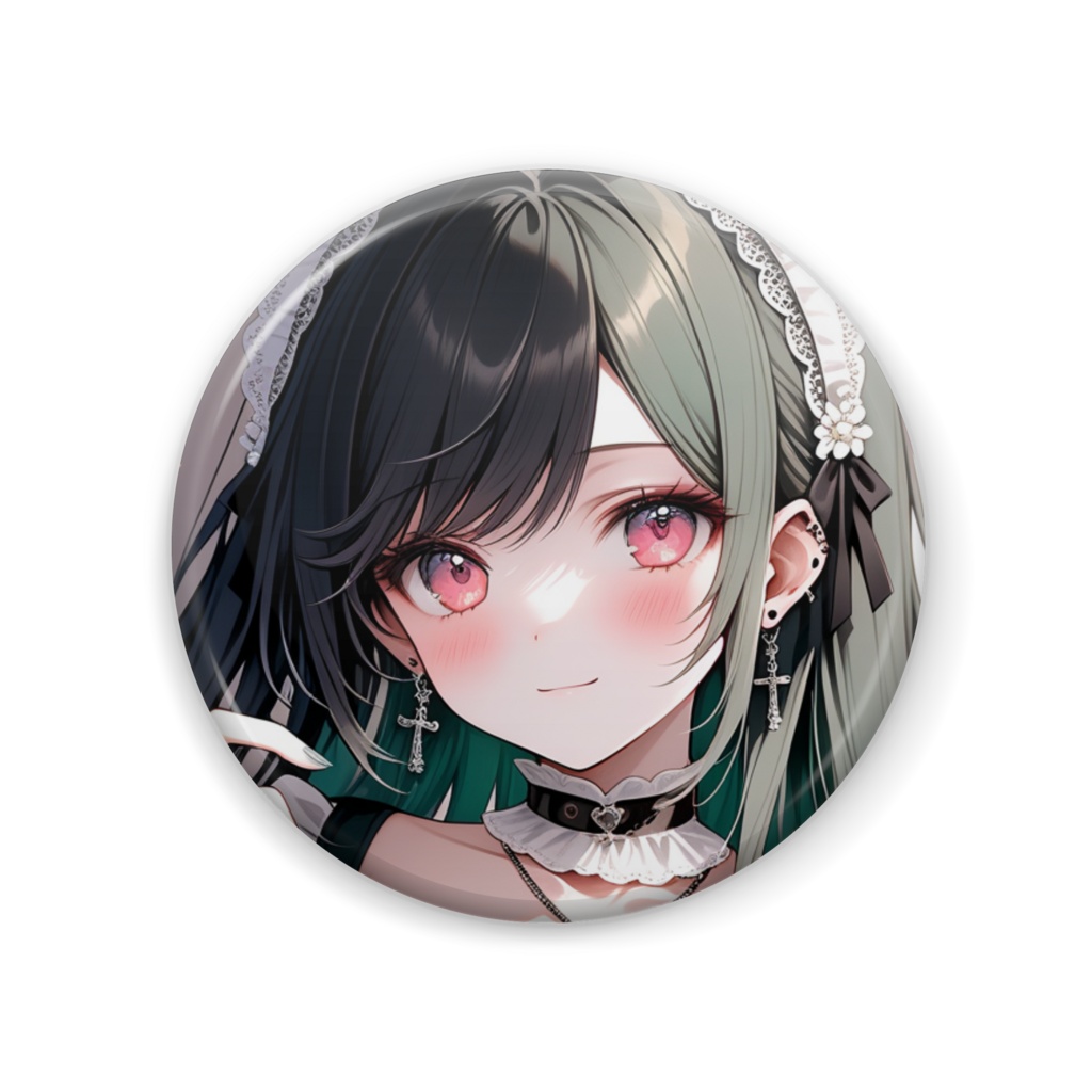 蓮 アンティークPrincess 缶バッジ