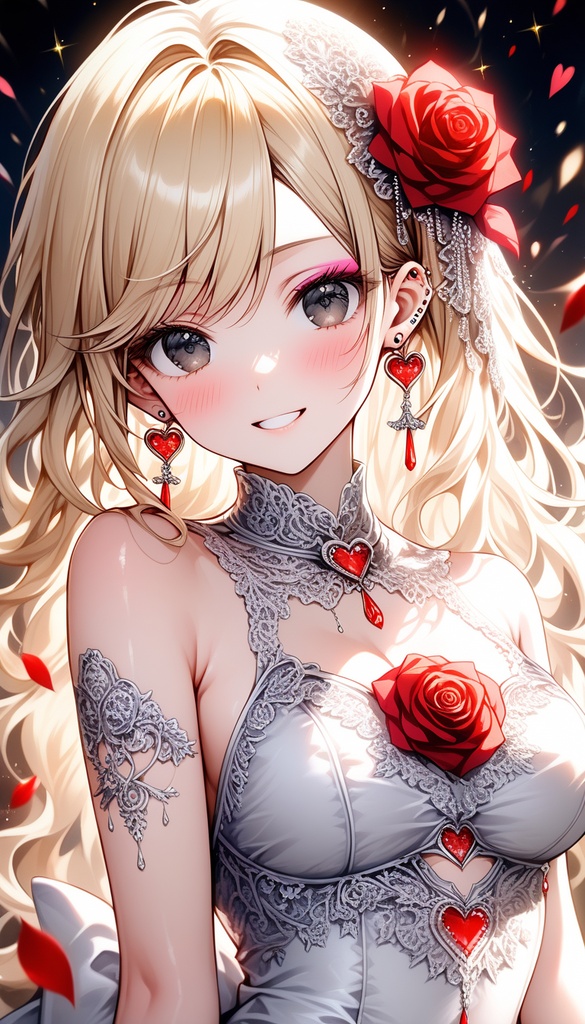 れんちゃんず໒꒱ 待受画面(RED dress)