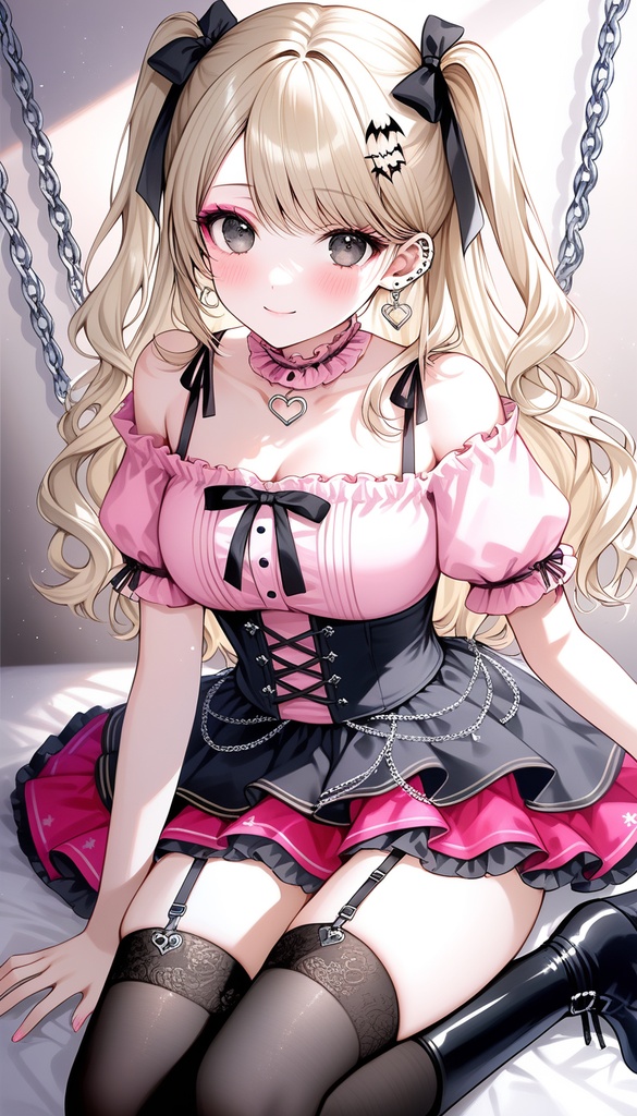 れんちゃんず໒꒱ 待受画面(地雷系)
