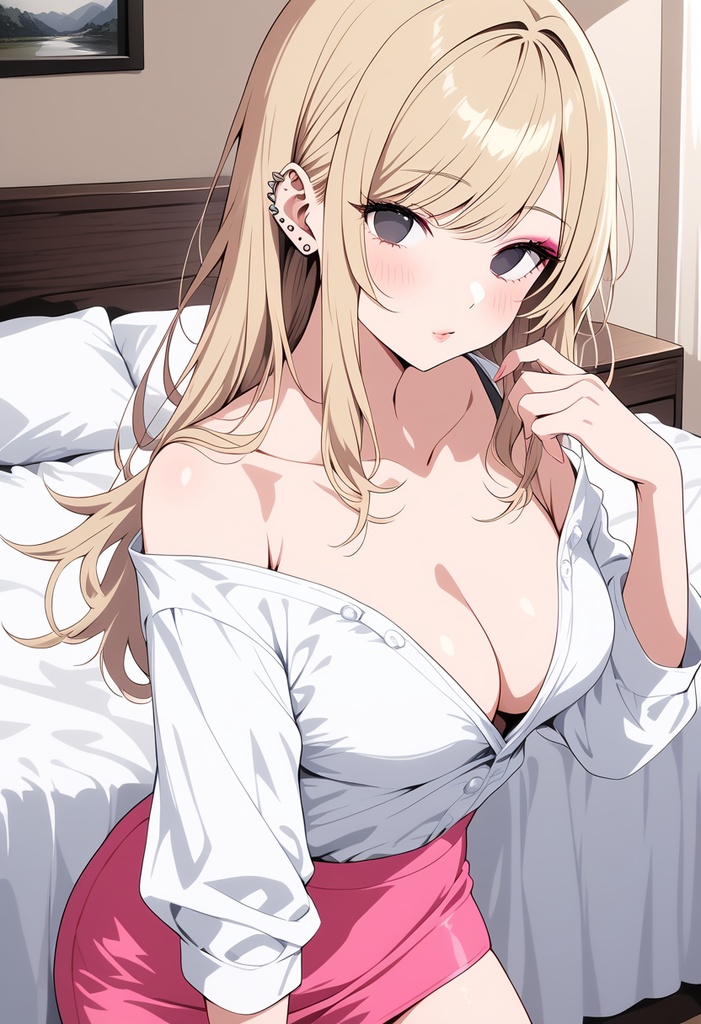 れんちゃんず໒꒱ オフショル(寝室)