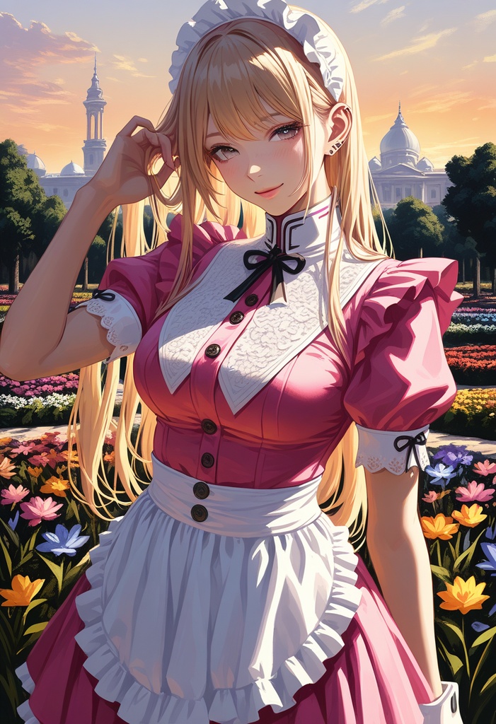 れんちゃんず໒꒱ 待受画面(メイド服)