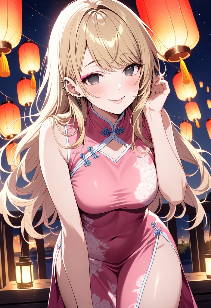 れんちゃんず໒꒱ 待受画面(チャイナ服)