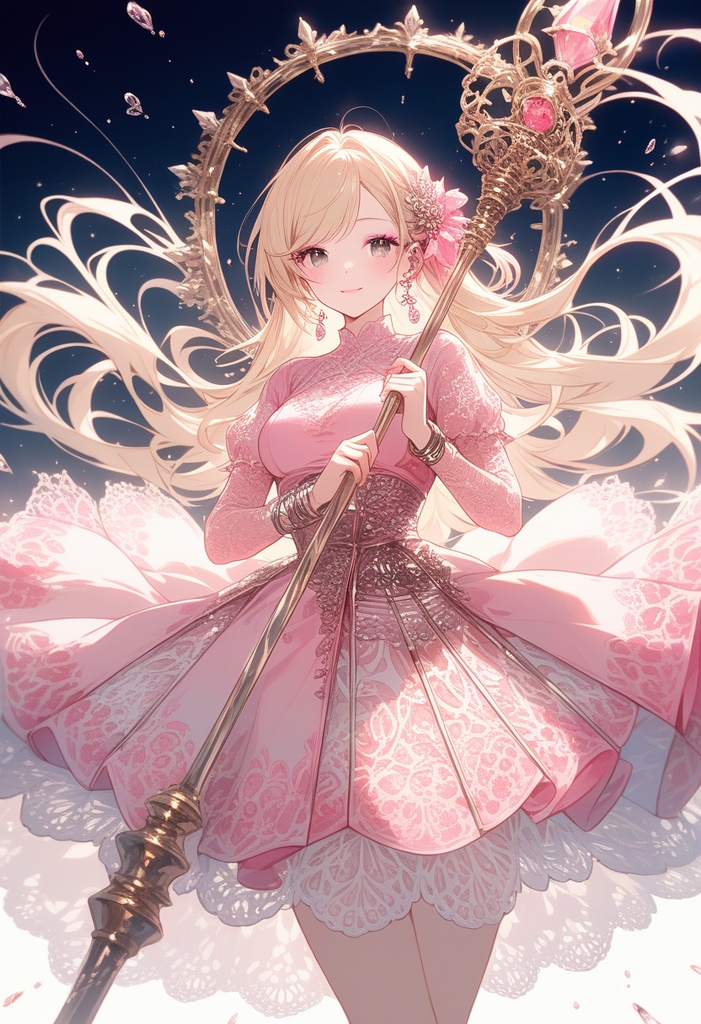 れんちゃんず໒꒱ 待受画面(魔法少女)