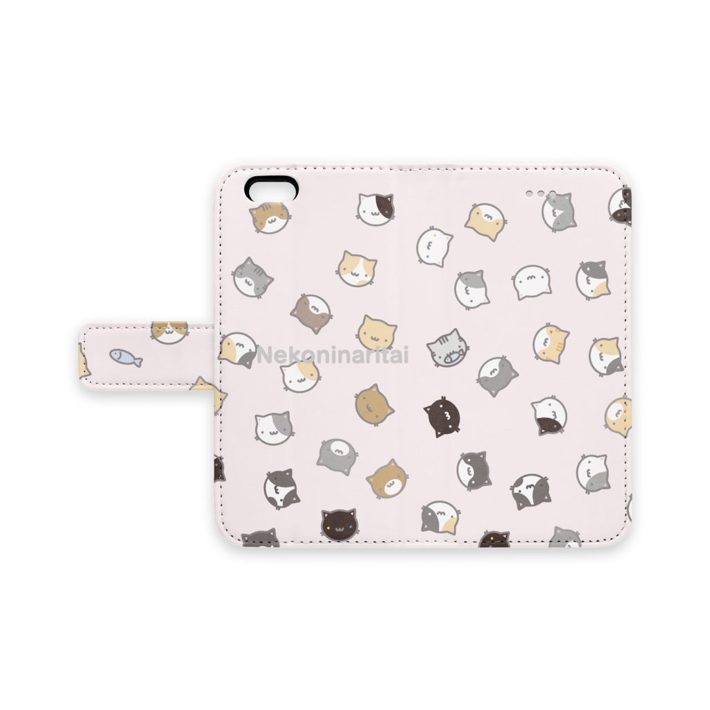 ねこになりたいスマホケース