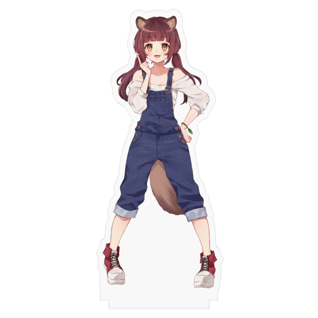 四月一日ぽこ美通常立ち絵アクリルスタンド