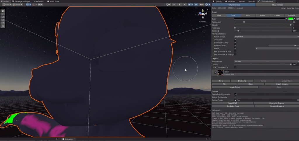 VRC Texture Painter
