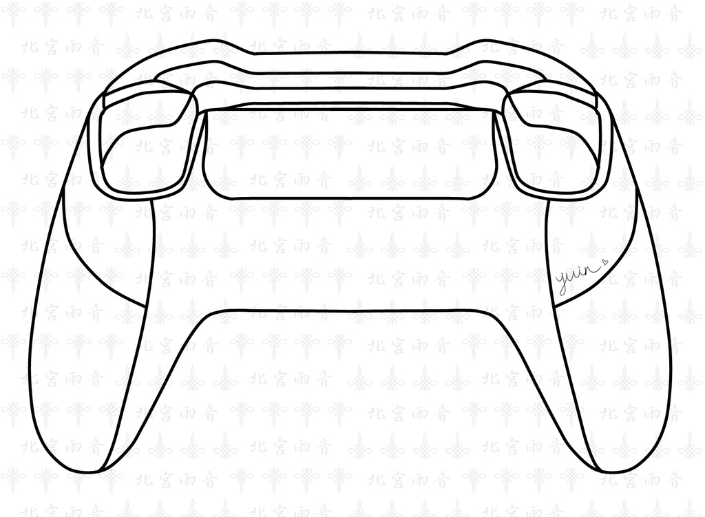 【FREE,無料,免費】 controller base 遊戲手把模板