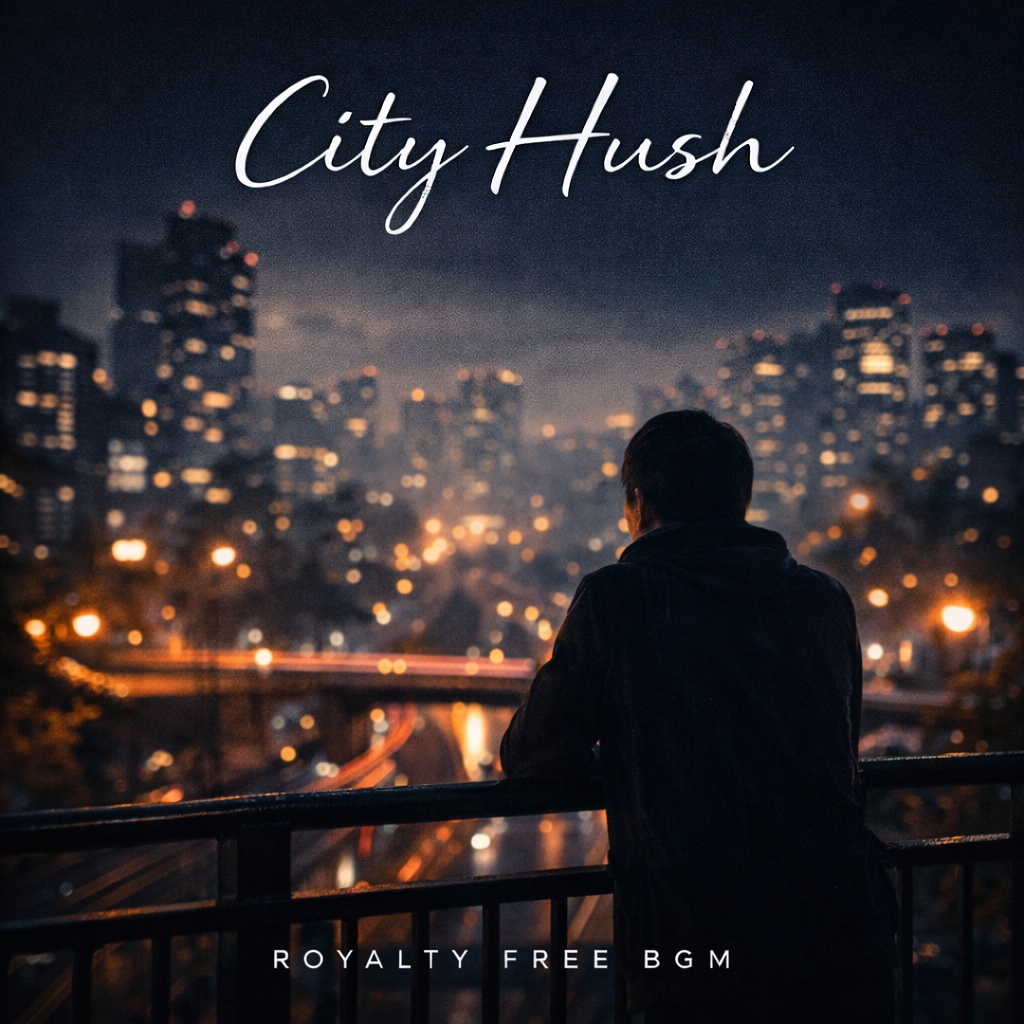 City Hush|都会の夜の静けさを感じるロイヤリティフリーBGM