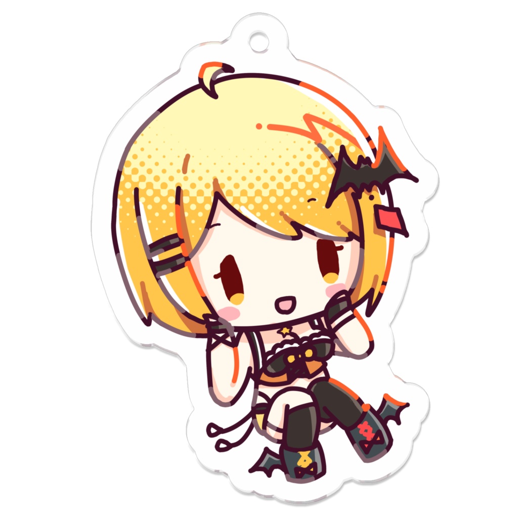 【非公式】夜空メル　アクリルキーホルダー