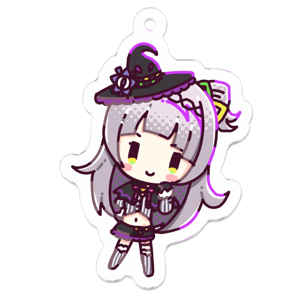 【非公式】紫咲シオン　アクリルキーホルダー
