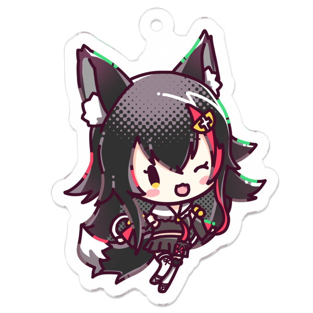 【非公式】大神ミオ　アクリルキーホルダー