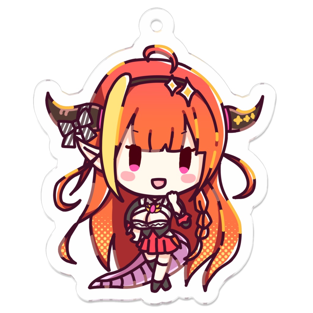 【非公式】桐生ココ　アクリルキーホルダー