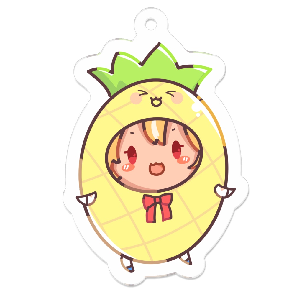 パイナップルアクキー