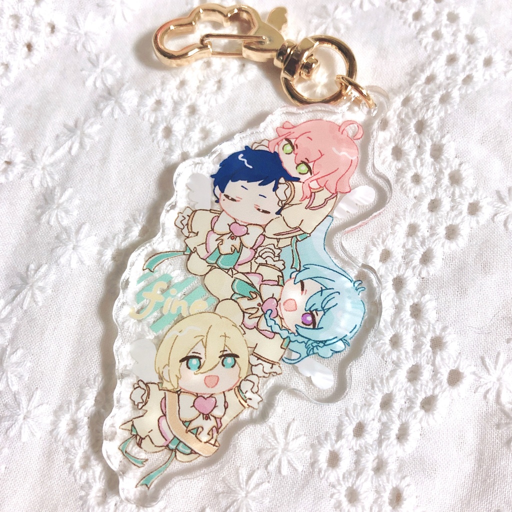 もちもちふぃ〜ねアクリルキーホルダー