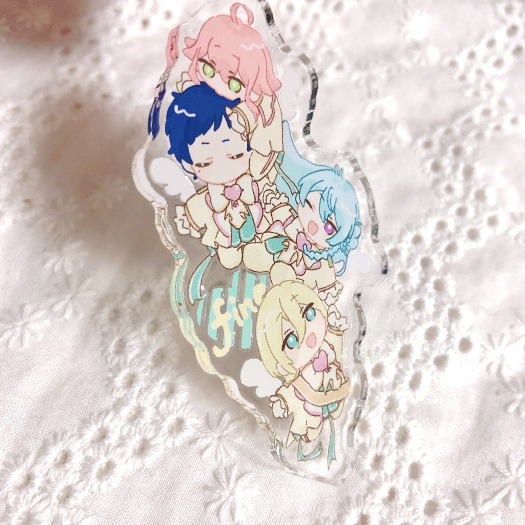 もちもちふぃ〜ねアクリルキーホルダー