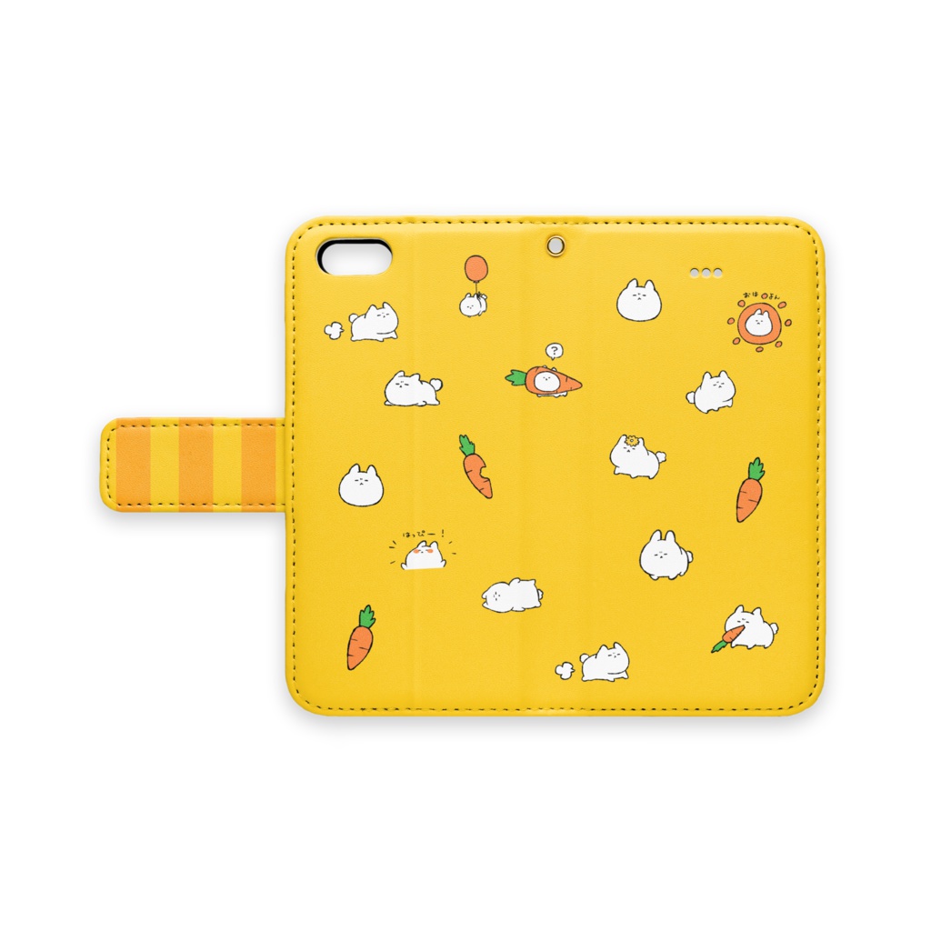 おでぶうさちゃんiPhoneケース
