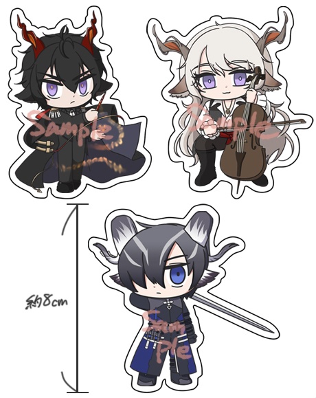 【アークナイツ】でかアクリルキーホルダー【ノアの休日】