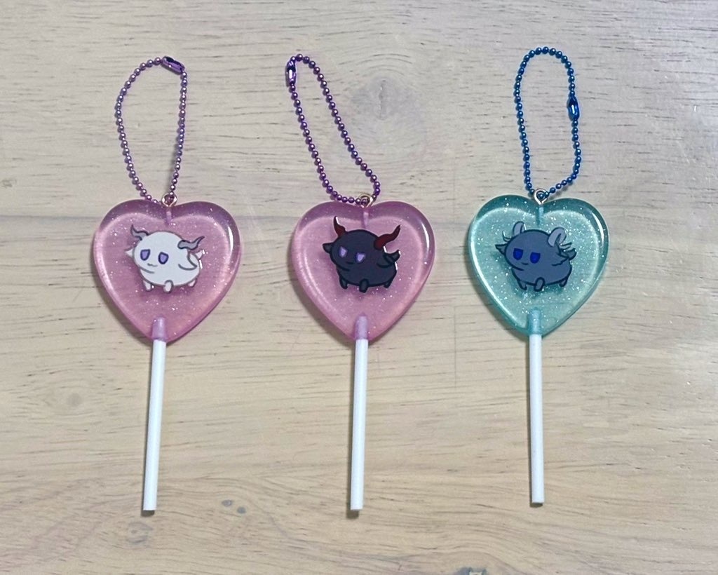 【ノアの休日#4】ペロキャンキーホルダー