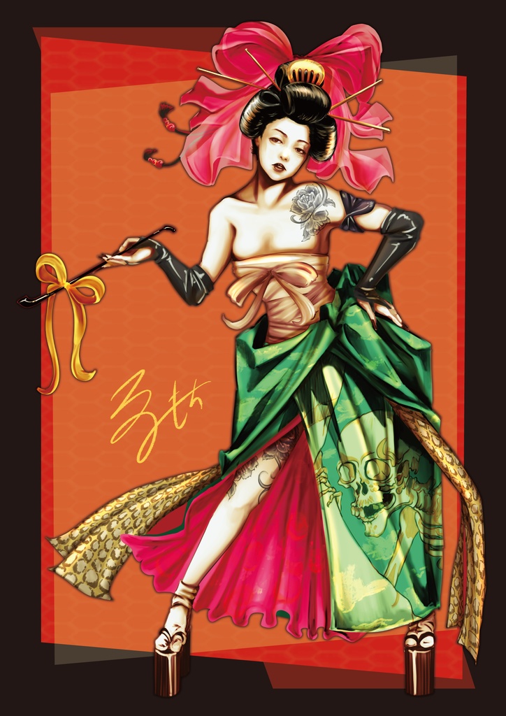 額装済みミニポスター(A4サイズ)