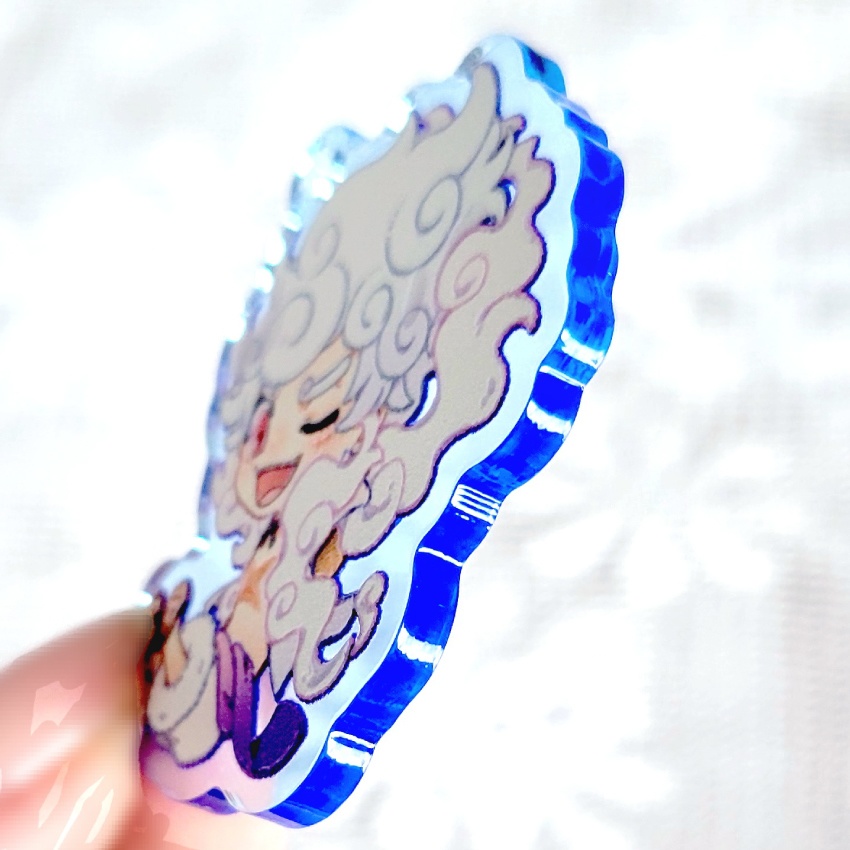 両面アクリルキーホルダー