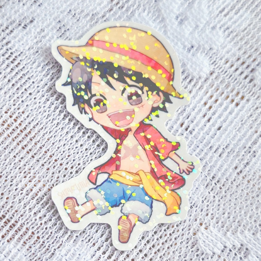 ホログラムダイカットステッカー