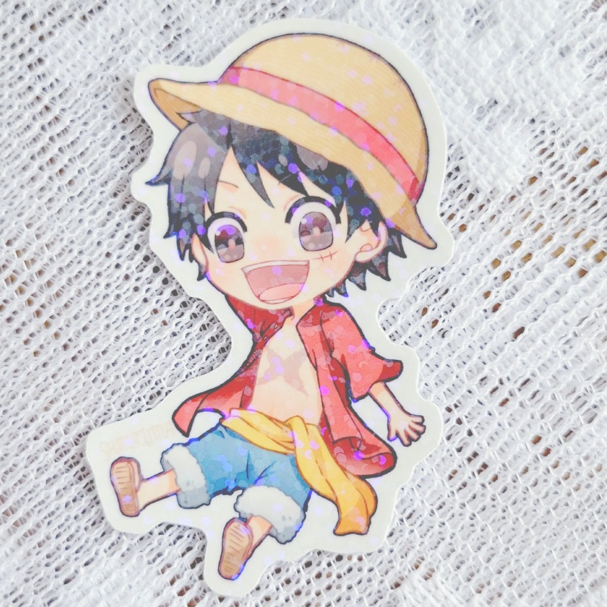 ホログラムダイカットステッカー