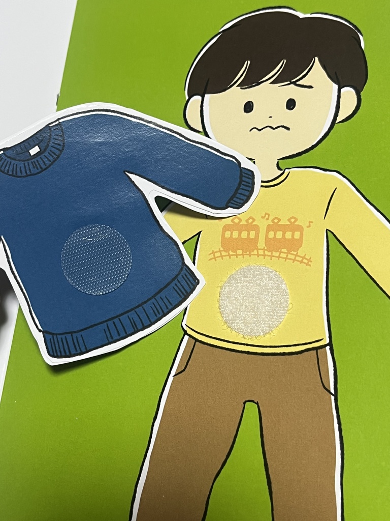 どっちがまえ？（マジックテープ制作済み商品）