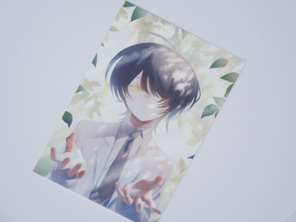 ポスターイラストポストカード