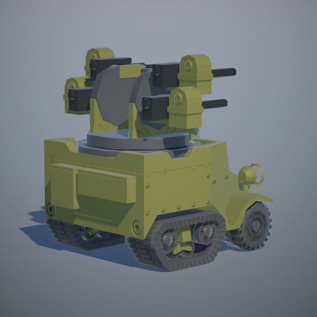 TinyTankHistorical01 - M16対空自走砲