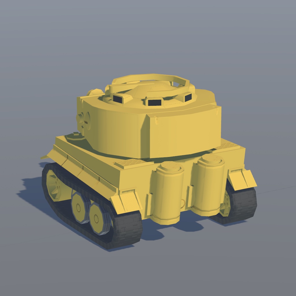 TinyTankHistorical02 - ティーガーI(中期生産型)