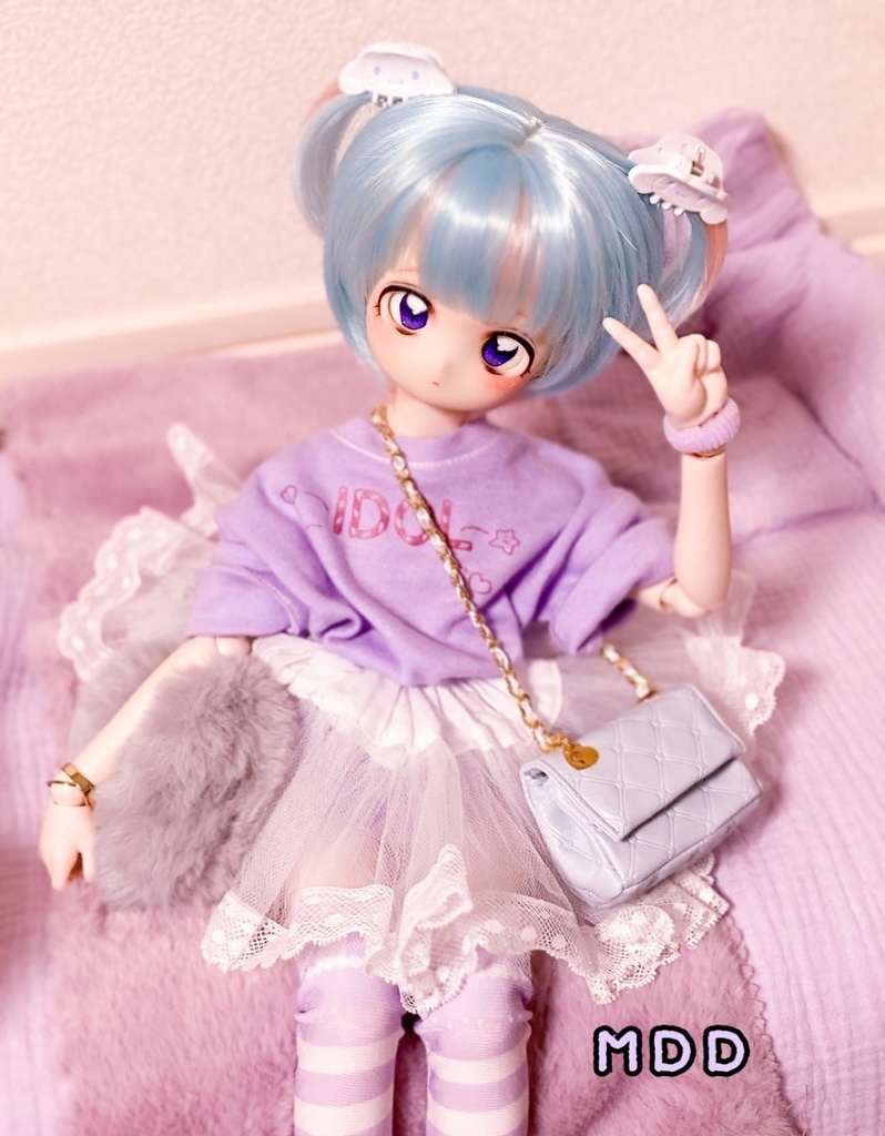 1/4 1/3ドールサイズ マシュマロショルダーバッグ アウトレット品