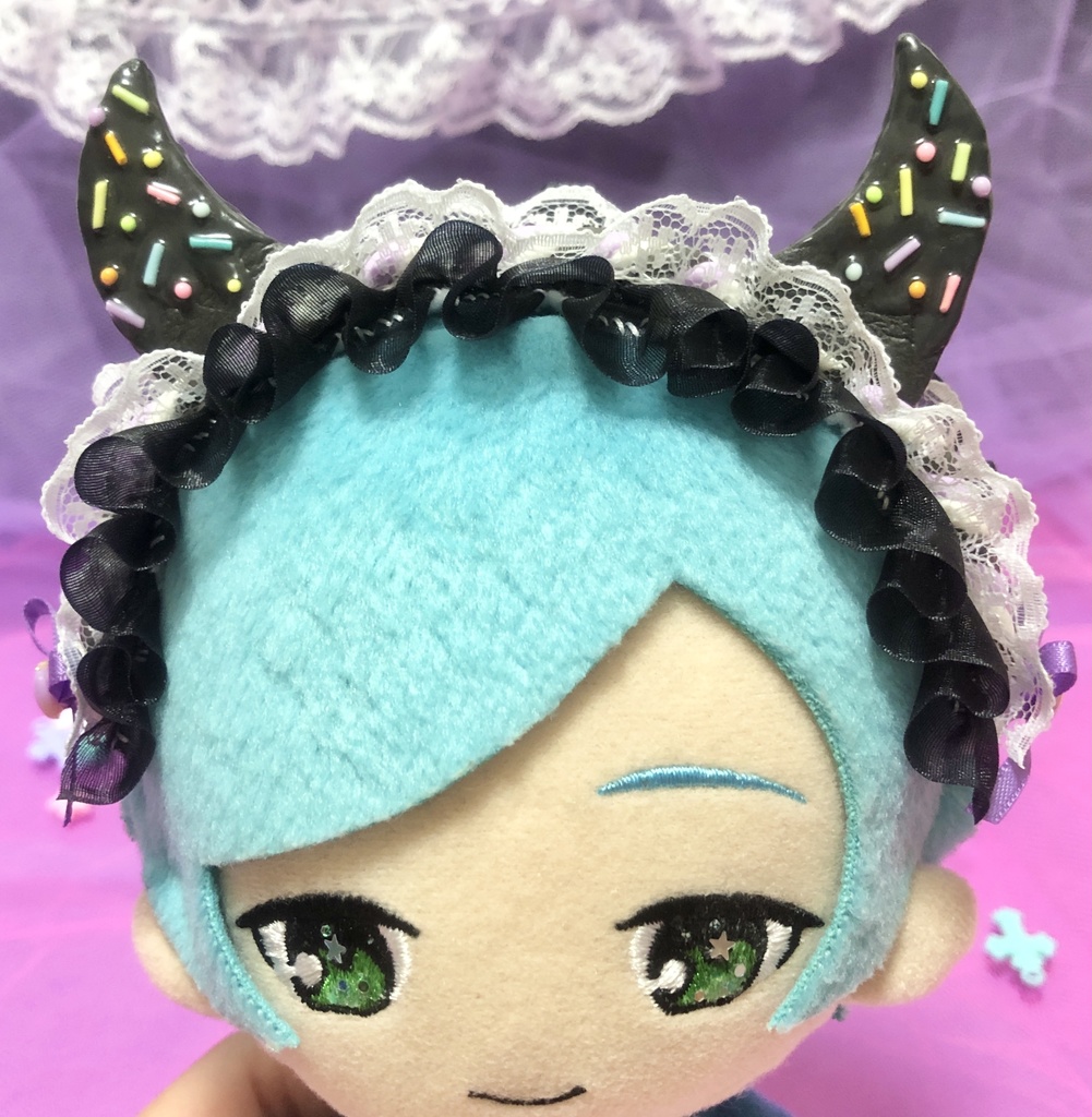 スイートフリルカチューシャ ブラックフリル ブラックデビル Twinkle Fantasia Booth スイートフリルカチューシャ ブラックフリル ブラックデビル Twinkle Fantasia Booth