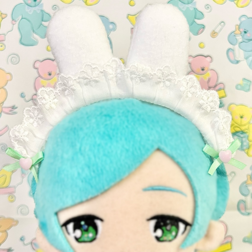 メイドバニーカチューシャ(Light Green)
