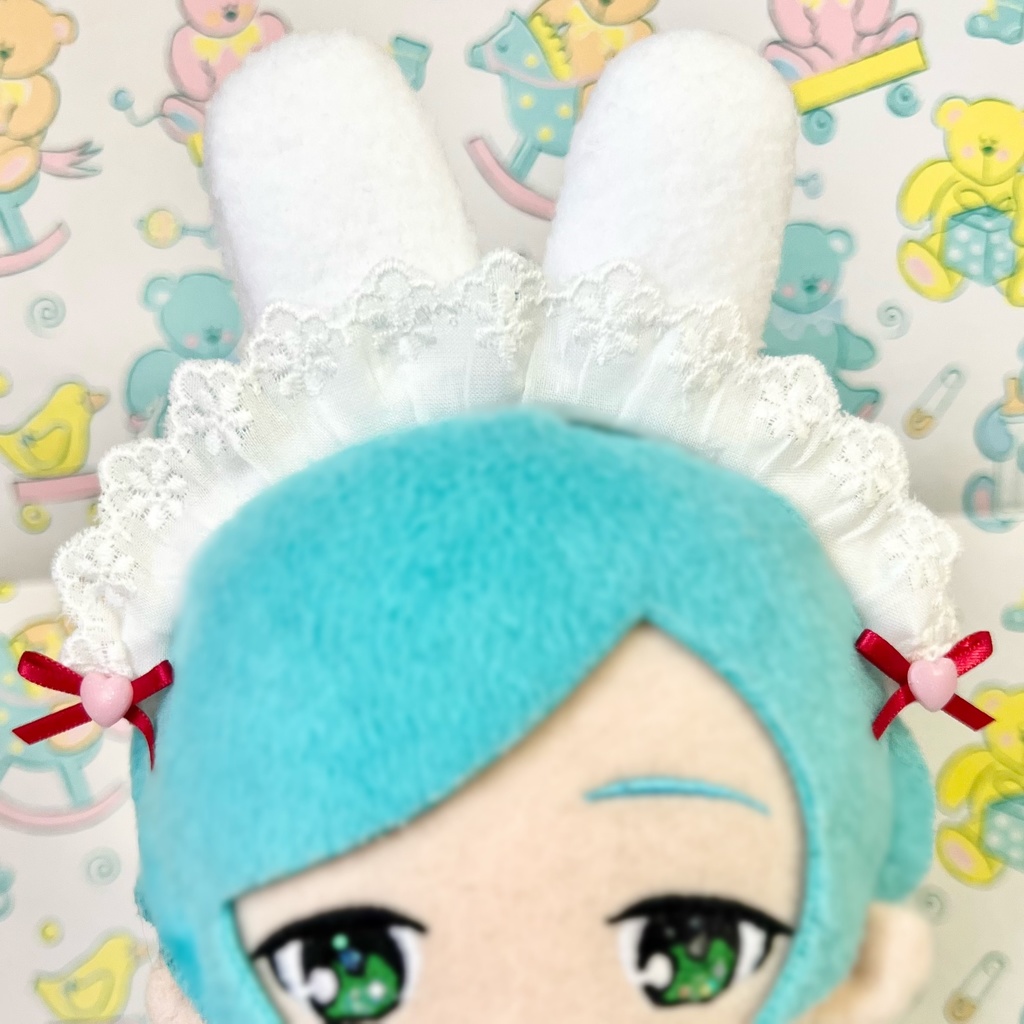 メイドバニーカチューシャ(Red)