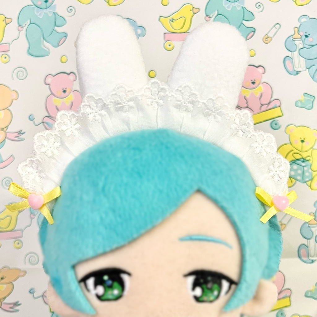 メイドバニーカチューシャ(Light Yellow)