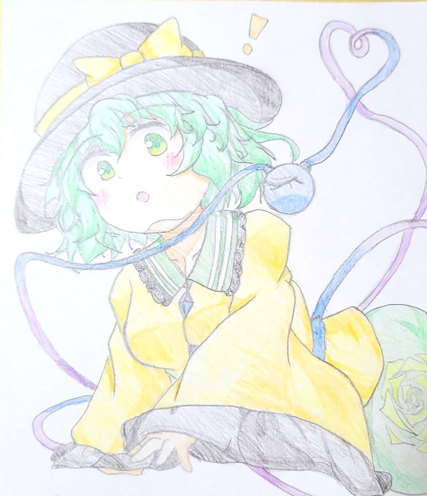 東方Project小色紙 古明地こいし