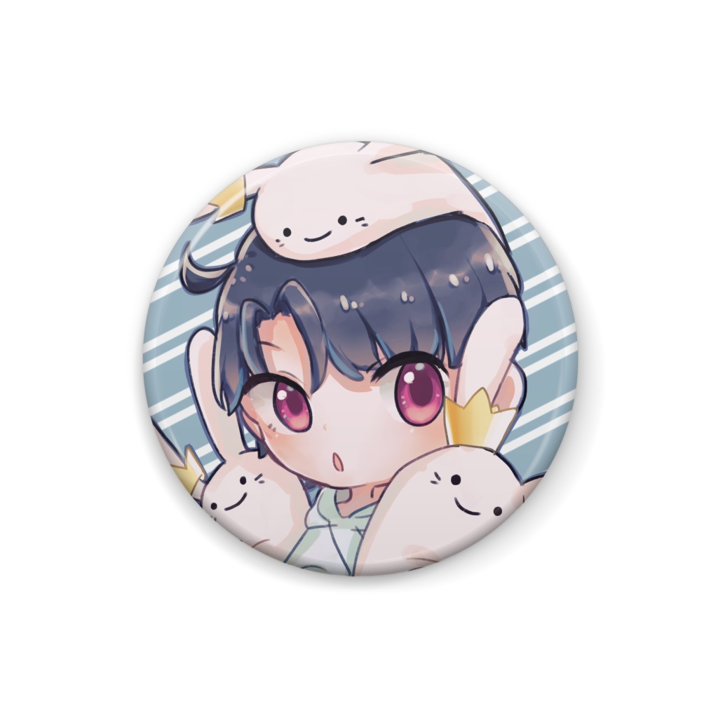 【缶バッジ】シャーロット三世をドナドナするみつるし