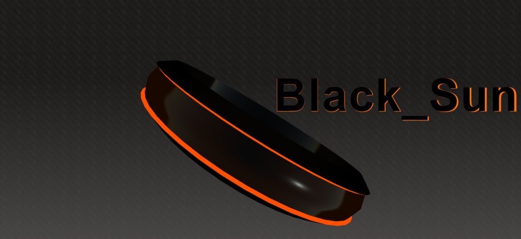 【VRChat想定】Black_Sun【MA対応】