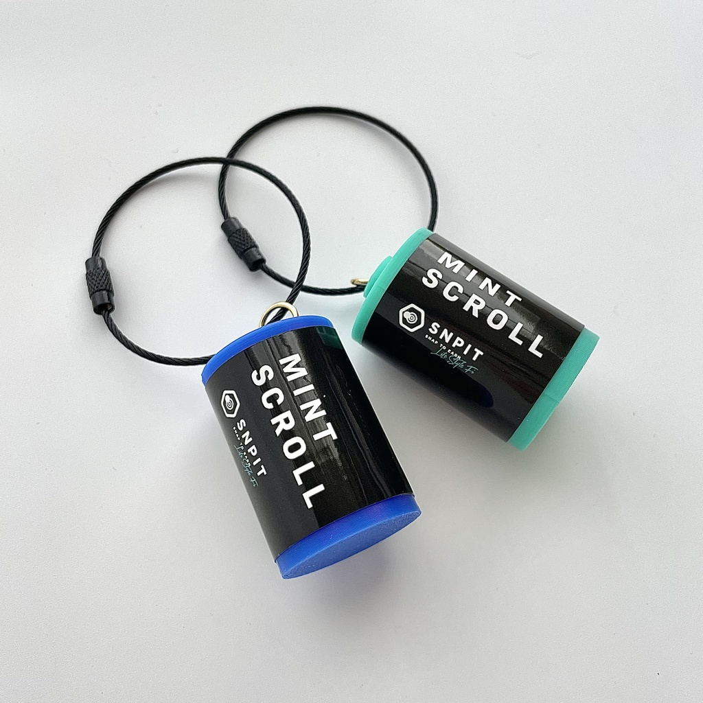ミントスクロールキーホルダー【SNPIT二次創作】