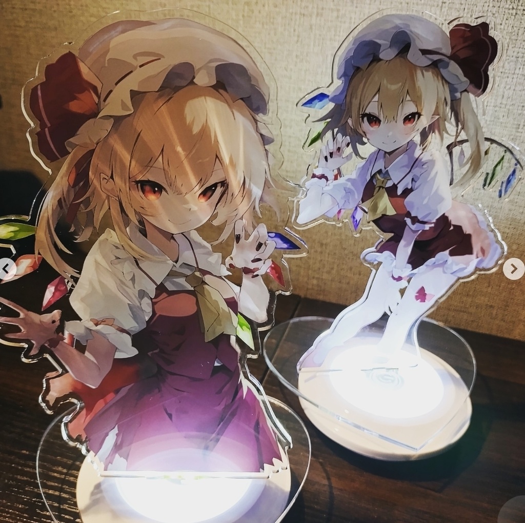 フランちゃんアクリルスタンド🌟&💀サンプルのみ