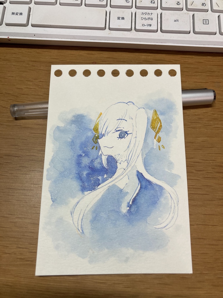 アルス・アルマル アナログイラスト ミニ原画