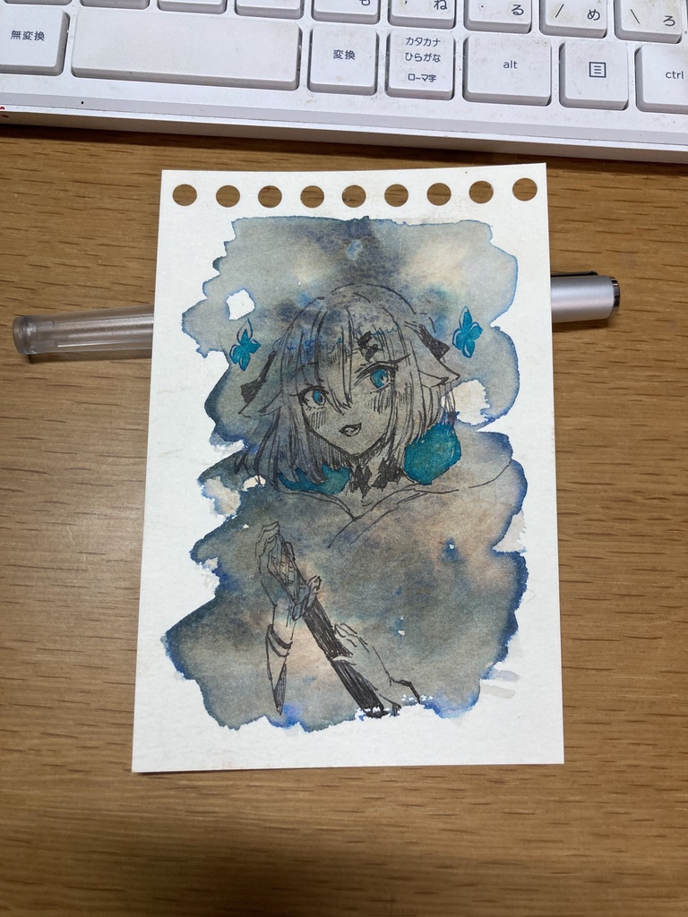 アルス・アルマル アナログイラスト ミニ原画