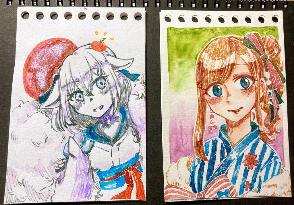 アルス・アルマル アナログイラスト ミニ原画