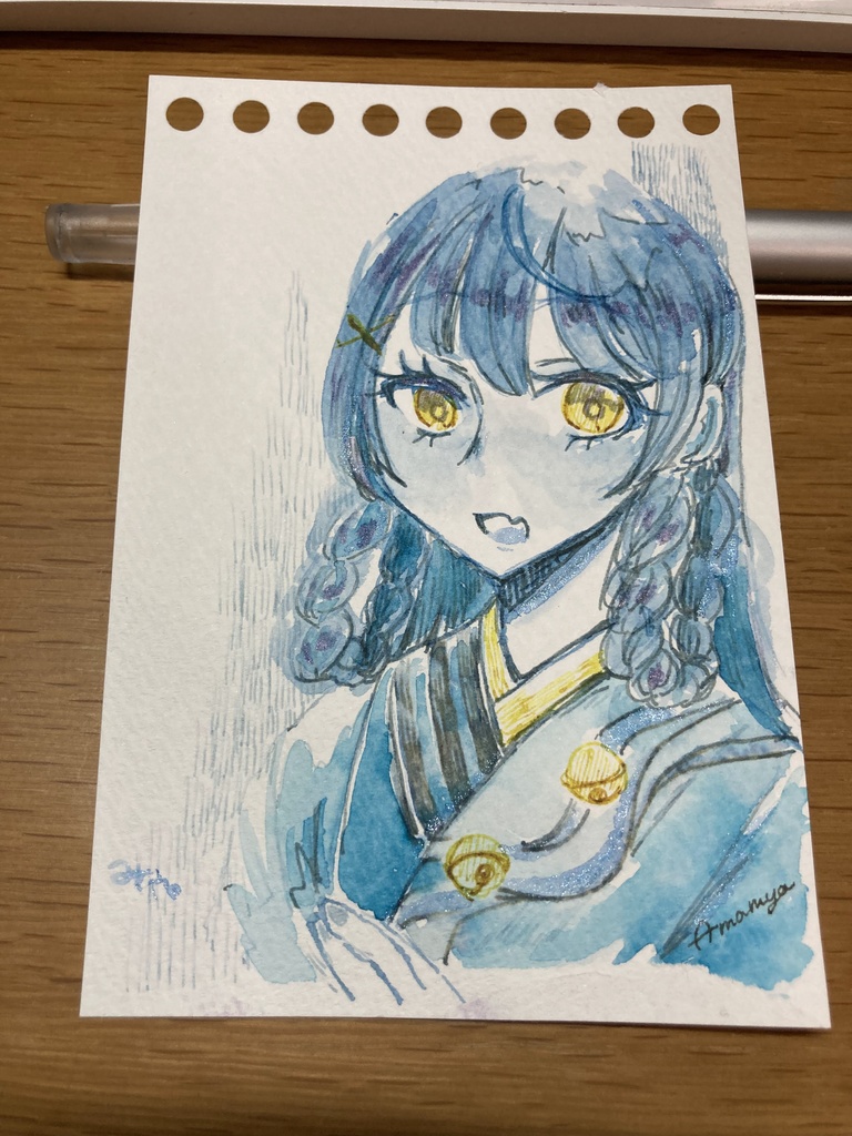 天宮こころ アナログイラストミニ原画