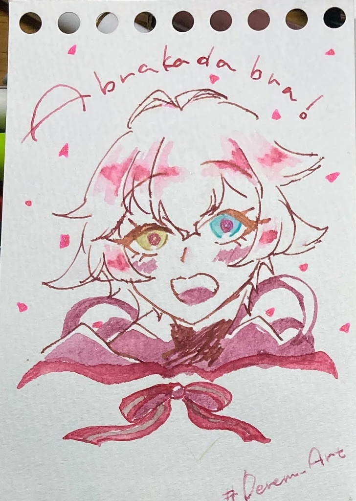 にじさんじアナログ原画