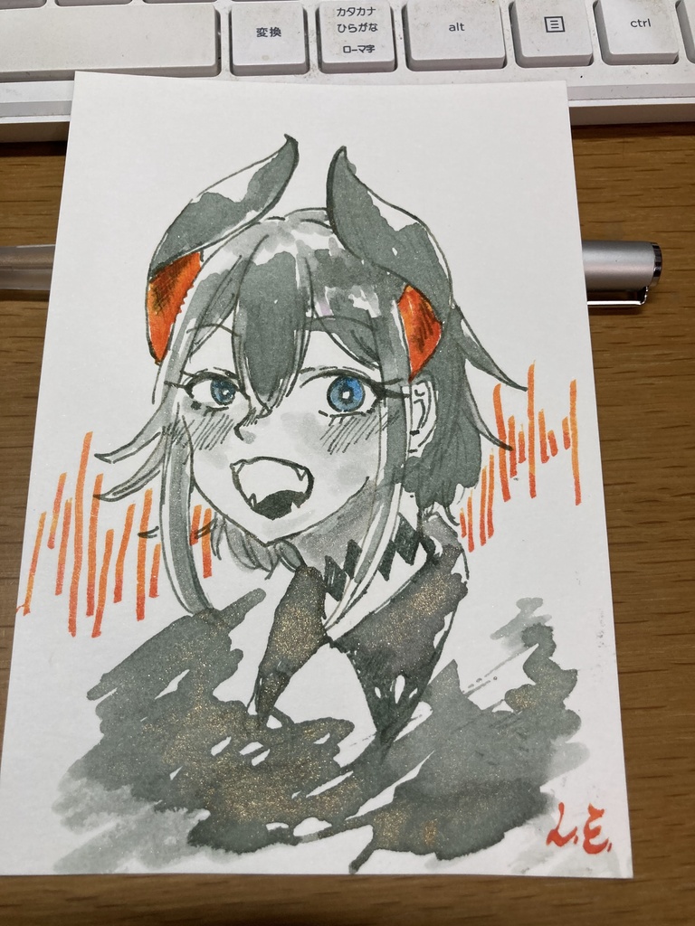 レヴィ・エリファ アナログ原画