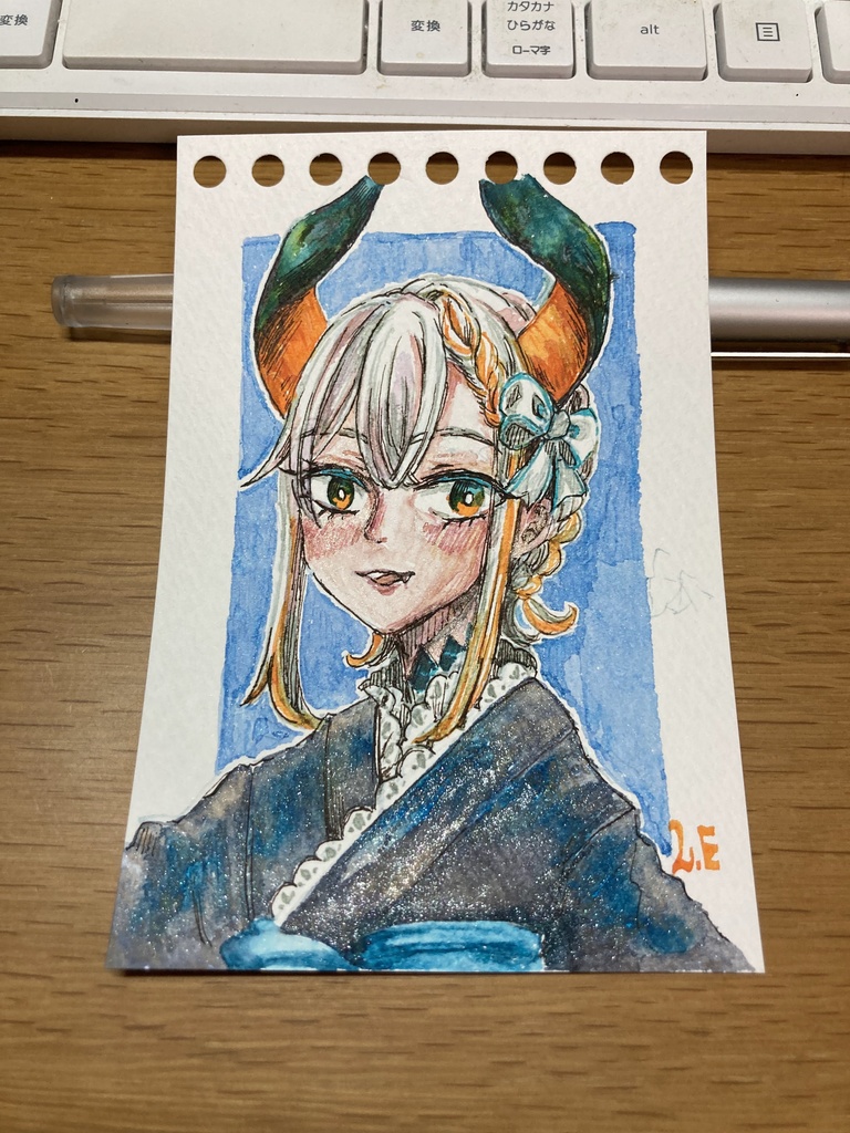 レヴィ・エリファ　アナログ原画