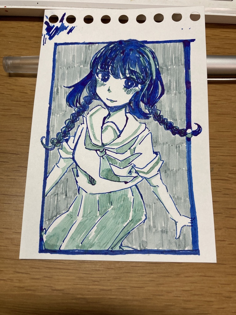 雨森小夜 アナログ原画