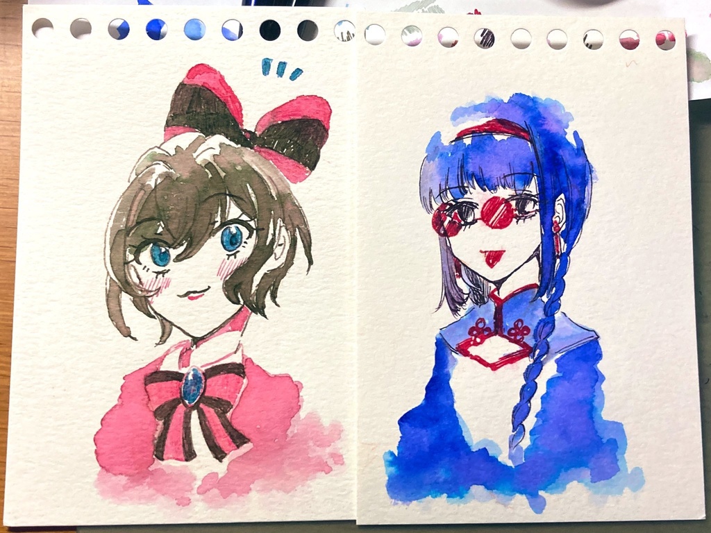 雨森小夜 アナログ原画